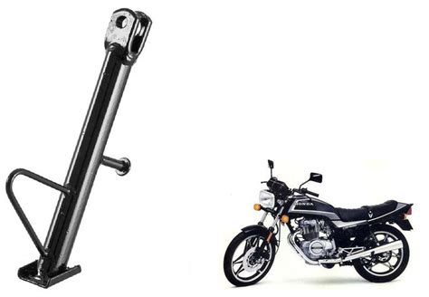 Cavalete Preto Apoio Lateral Pezinho Descanso Honda Cb 400 450 TORK