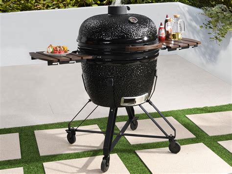 Holzkohlegrill Kamado X X Cm Keramik Bambus Ayumi