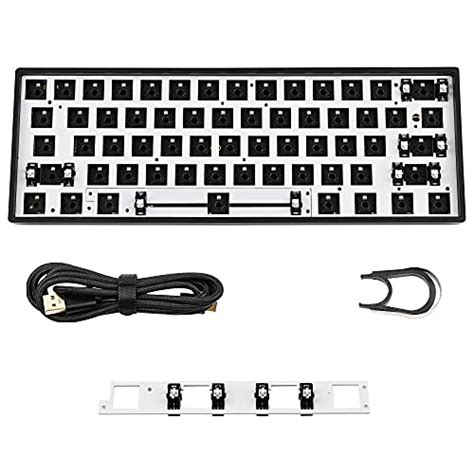Snapklik Guffercty Kred GK GK X PCB Plate Case Keyboard Custom Hot Swappable RGB