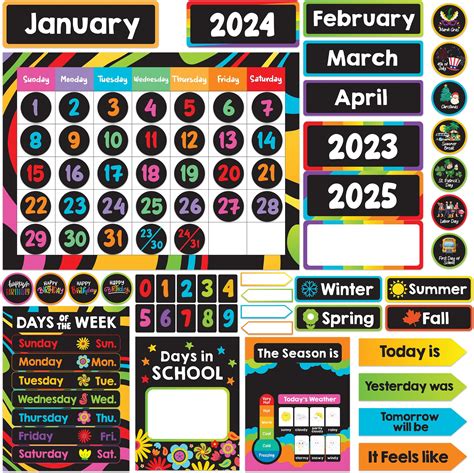 Amazon Carson Dellosa Creatively Inspired 118 Piece Calendar