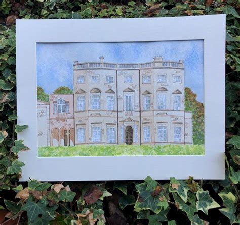 Bourton Hall Commissioned Painting | Catherine Davis Designs UK