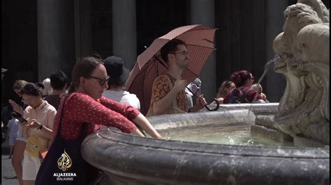 Toplotni Val U Italiji Crveni Meteoalarm Za 16 Gradova YouTube