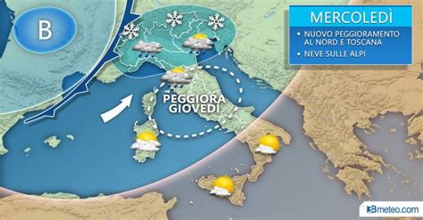 Meteo In Arrivo Una Nuova Perturbazione Con Pioggia E Neve Sull