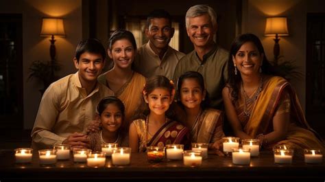 Premium AI Image | Diwali Celebration Festival of Lights Traditions and ...