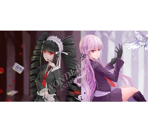 Аниме кружка Данган Ронпа (Данганронпа) (Селестия Люденберг и Кёко ...