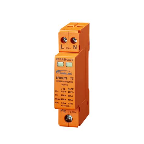 Spd 20ka 1 5kv Ac Surge Protector Spike Suppressor Surge Suppressor Diverter Lightening Arrester