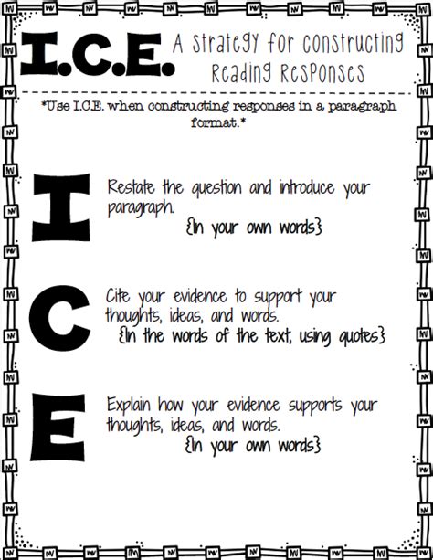 Constructed Response Worksheets