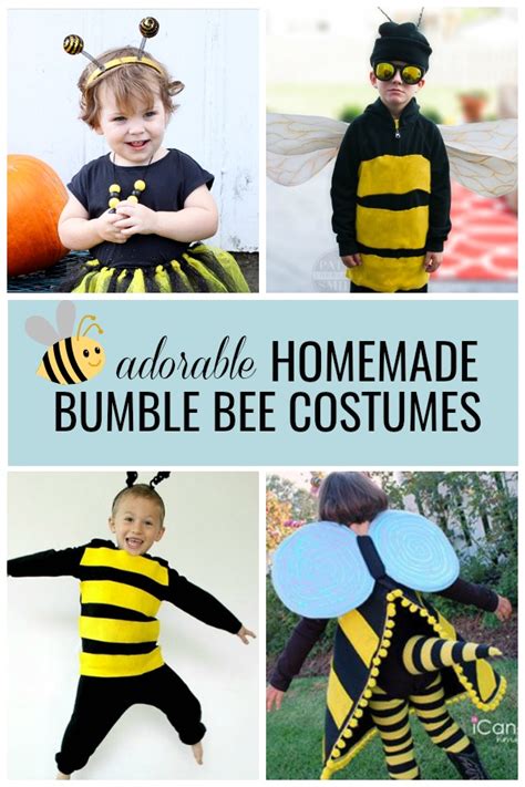 Homemade Bumble Bee Costume