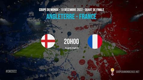 Angleterre France sur quelle chaîne voir le match de Coupe du monde