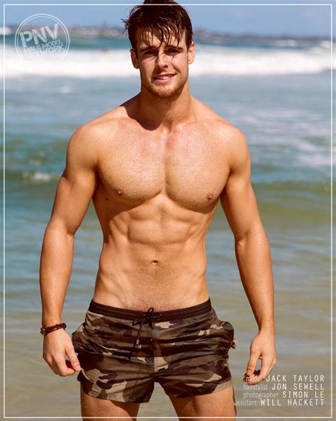 Aussie Beach Vibes Model Jack Taylor By Simon Le Pnv Network