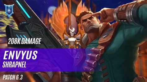 208k Damage Envyus Viktor Paladins Competitive Patch 63 Shrapnel