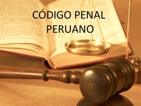 CÓdigo Penal Peruano