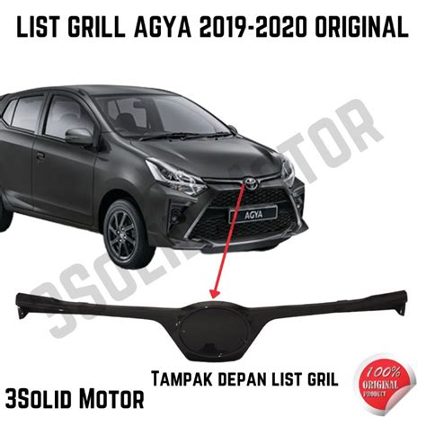 Jual List Grill Depan Agya Original Shopee Indonesia