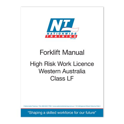 Nationwide Training Forklift Hrwl Manual Nationwide Training Perth