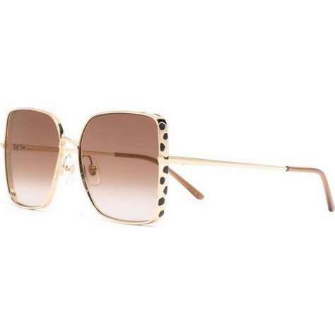 Cartier Sunglasses Ct0299s 002 Beżowy Female Cartier