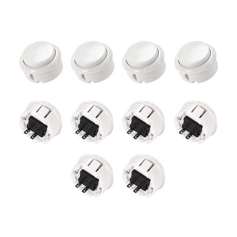 Uxcell Mm Mounting Hole Momentary Game Push Button Switch For Arcade