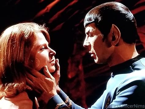 "All Our Yesterdays" s3 e23 Star Trek TOS 1969 Leonard Nimoy Mariette ...