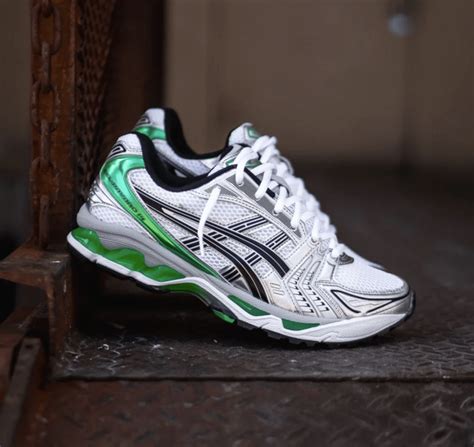 Asics Gel Kayano 14 Silver Green 812 Rboutique BIY Roamer