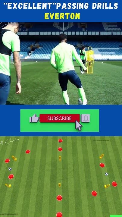 Excellentpassing Drills Everton Shorts Football Soccer Everton Youtube