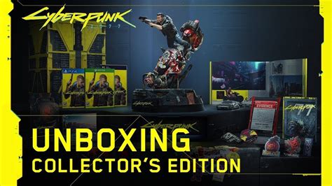 Cyberpunk 2077 Unboxing De La Edición Coleccionista Youtube