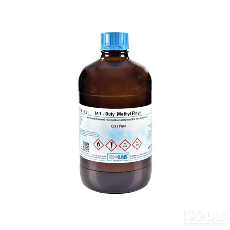 ISOLAB TERT-BUTYL METHYL ETHER - CAS NO: 1634-04-4 - ISOLAB Laborgeräte ...