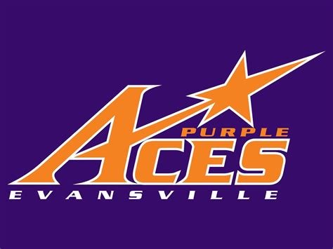 Evansville Purple Aces | University of evansville, Evansville, Arizona logo