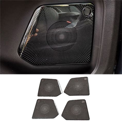 For Ford Escape Kuga Black Titanium Inner Door Speaker Ring