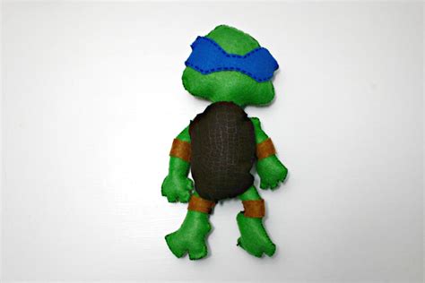 Little Leo TMNT Plush (Back) by macheretrange on DeviantArt