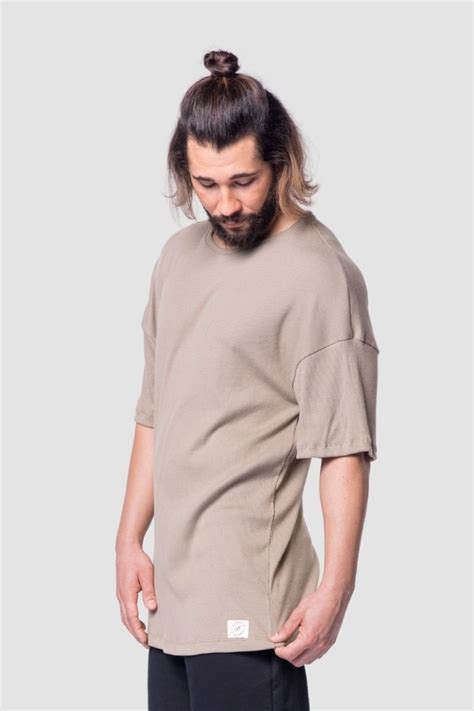 Camiseta Oversized Ribana Nude Kartter