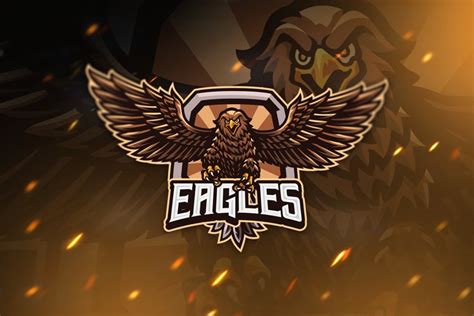 Eagle Mascot Logo Template (2663361)