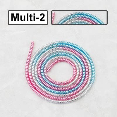 Jual Pelilit Kabel Spiral Warna Metalic Pelindung Cable Hp Charger