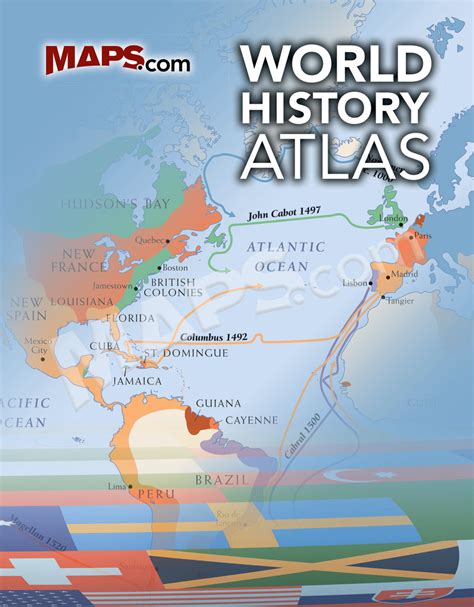 World History Atlas | Maps.com.com