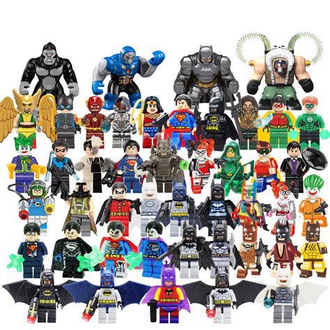 46pcs Justice League DC Super Heroes Minifigures Lego Batman Set Compatible