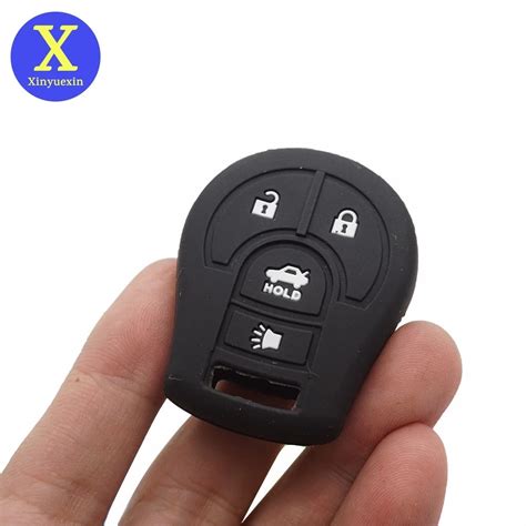 Xinyuexin Silicone Car Key Cover Fob Case For Nissan Maxima Altima