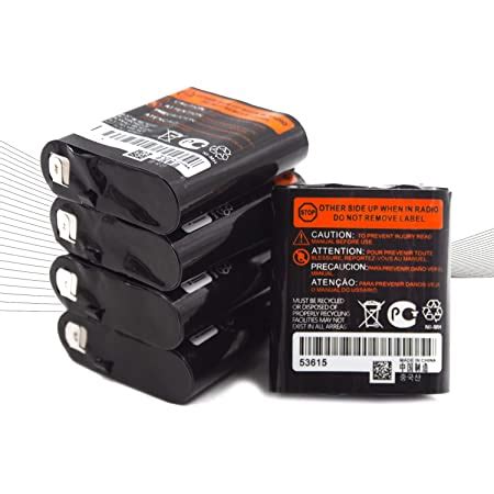 Amazon 2 Pack 3 6V 800mAh PMNN4477AR Ni MH Battery Pack