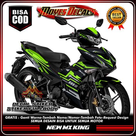 BISA COD BAYAR DI TEMPAT Decal Stiker Jupiter New Mx King 150