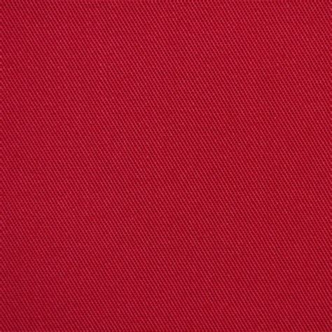 Red Poly Cotton Twill Fabric | OnlineFabricStore