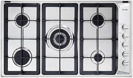 Elba Built In Gas Stove Cm Stainless Steel Burners Side Control