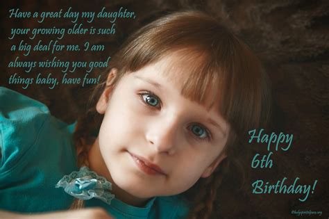 6th Birthday Quotes Happy 6th Birthday Wishes For Girl And Boy