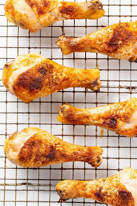 Super Crispy Roasted Chicken Drumsticks Recipe