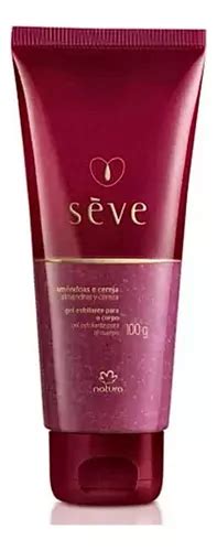 Gel Esfoliante Corporal Natura Seve Amêndoas E Cereja 100g