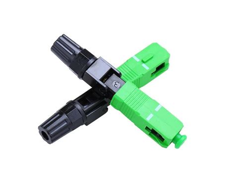 Conector Fast Sc Apc Ptico Fibra Ftth R Pido Verde Un Huawai