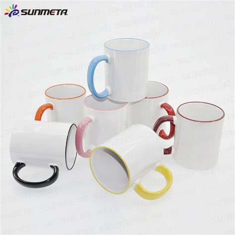 Sunmeta Sublimation Blank Ceramic Mugs For Customized Design China