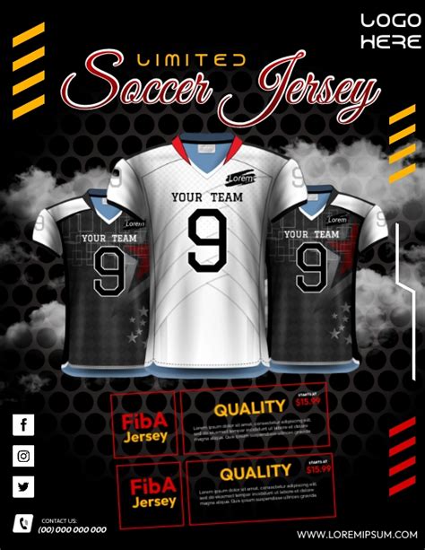 Copy Of Soccer Jersey Ads Postermywall