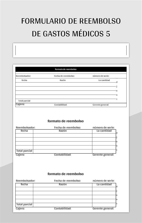 Plantillas Formulario De Reembolso De Gastos Para Excel Gratis Y Hojas