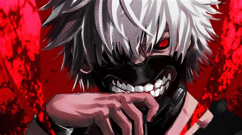 1920x1080 Wallpaper Tokyo Ghoul Kaneki Ken Art Mask Face Keiitsuo