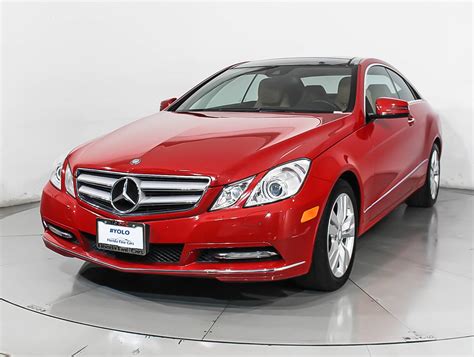 Used 2012 Mercedes Benz E Class E350 For Sale In Miami 101343