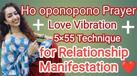 Ho Oponopono Prayer Love Vibration Manifestation Method Fo