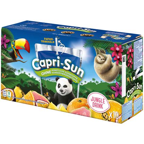 Capri Sun Jungle Drink 10x200ml Online Kaufen Im World Of Sweets Shop