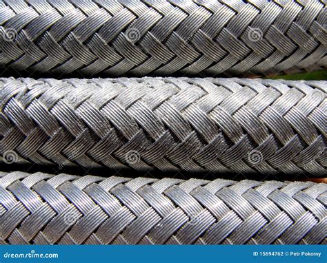 Wire braided hose stock photo. Image of color, unusual - 15694762